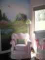 Cottage Mural for Baby Nursery